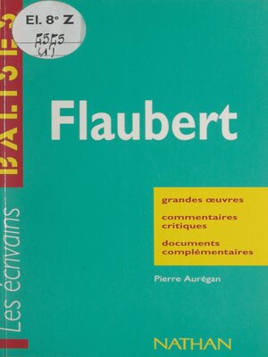 cover image of Flaubert